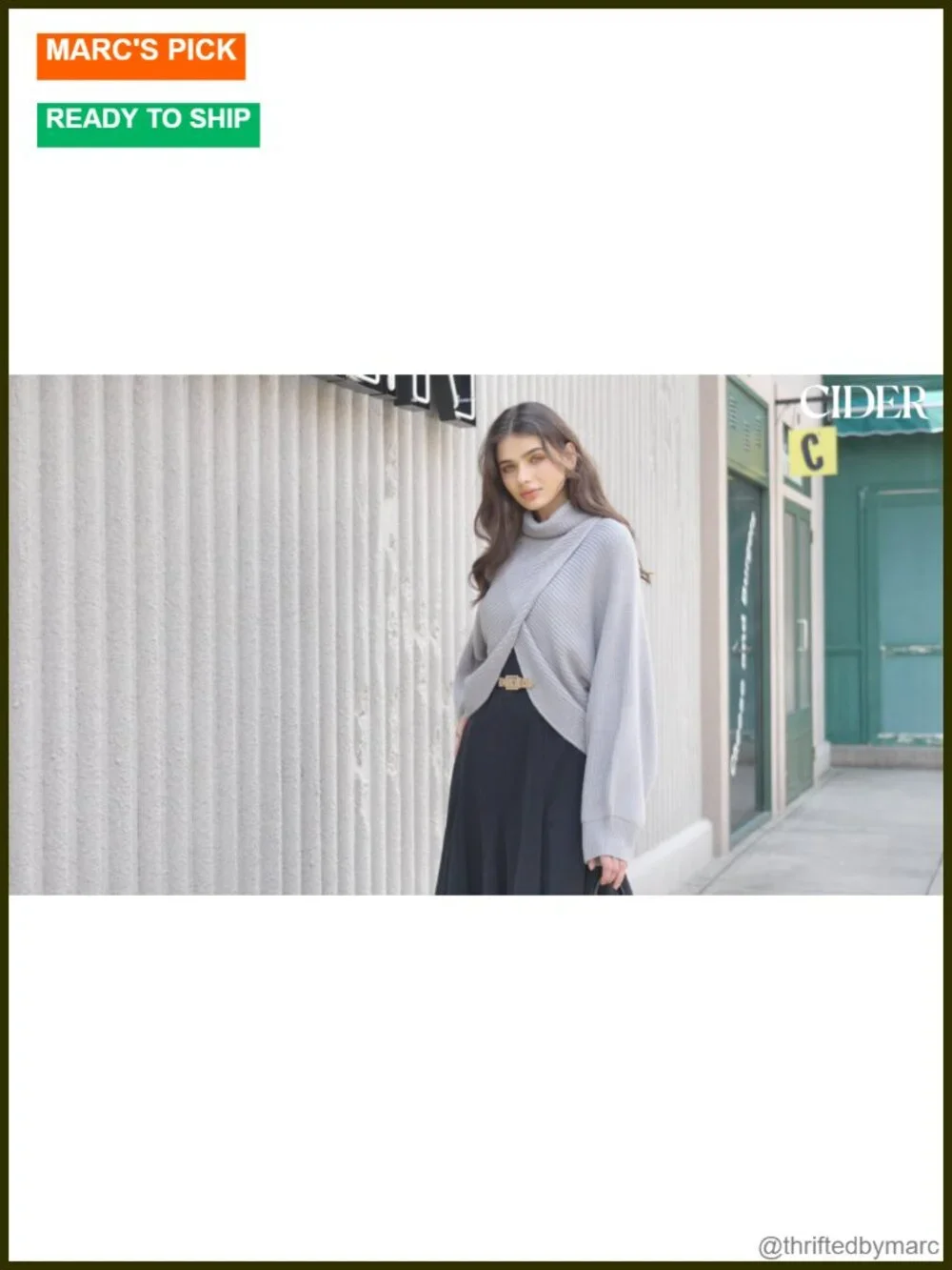 Womens Cropped Turtleneck Sweater Lantern Sleeve High Neck Knit Pullover